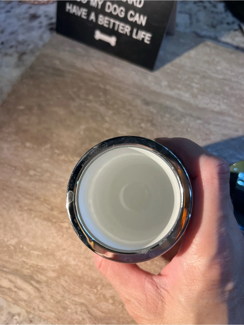 Royal Worcester Egg Coddler Jar with Chrome Lid